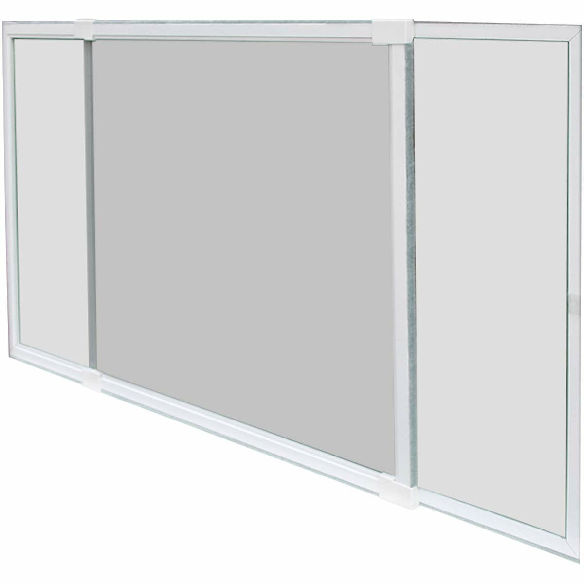 Mosquiteiro Schellenberg Extensível Com moldura Branco Fibra de Vidro 50 x 142 cm