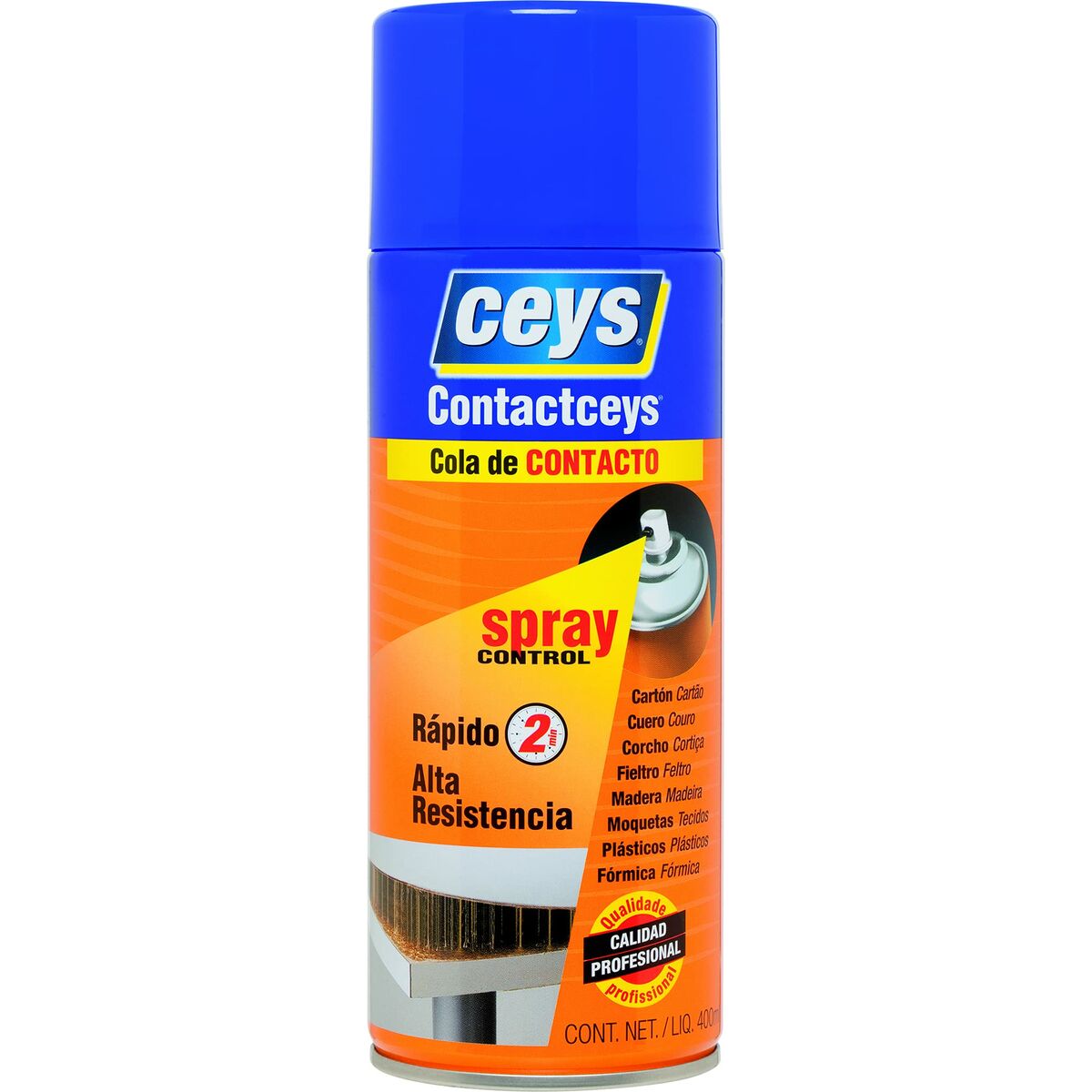 Adesivo de contacto Ceys 400 ml Cola Instantânea