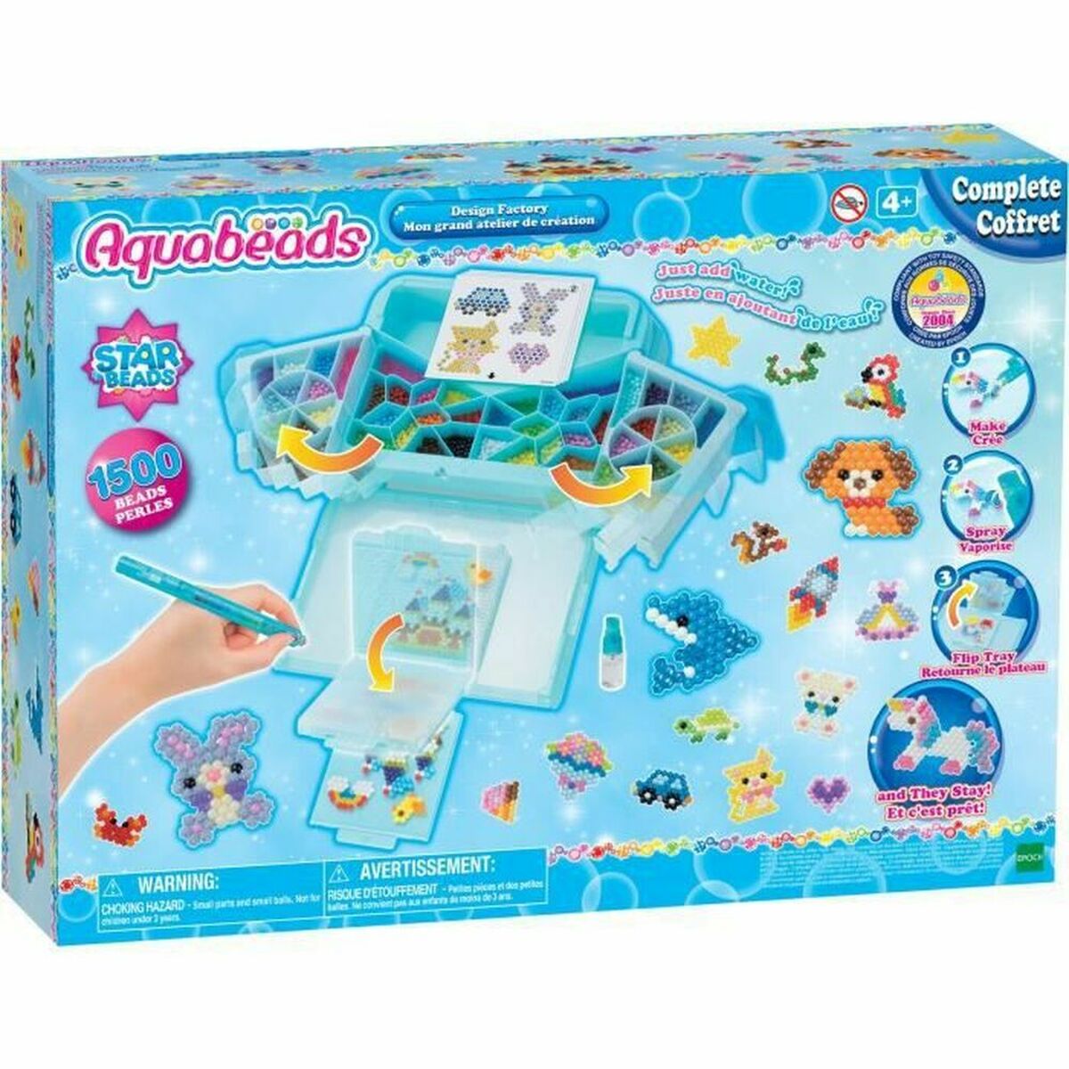 Missangas Aquabeads 31775 (1500 Peças)