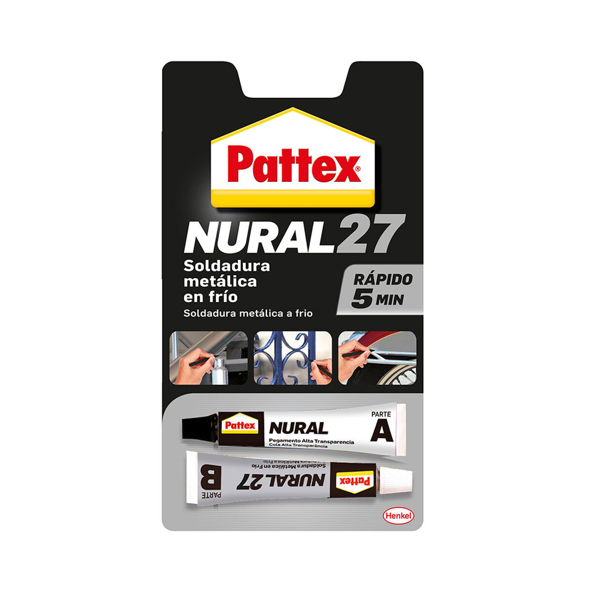 Soldagem a frio Pattex nural 27 22 ml