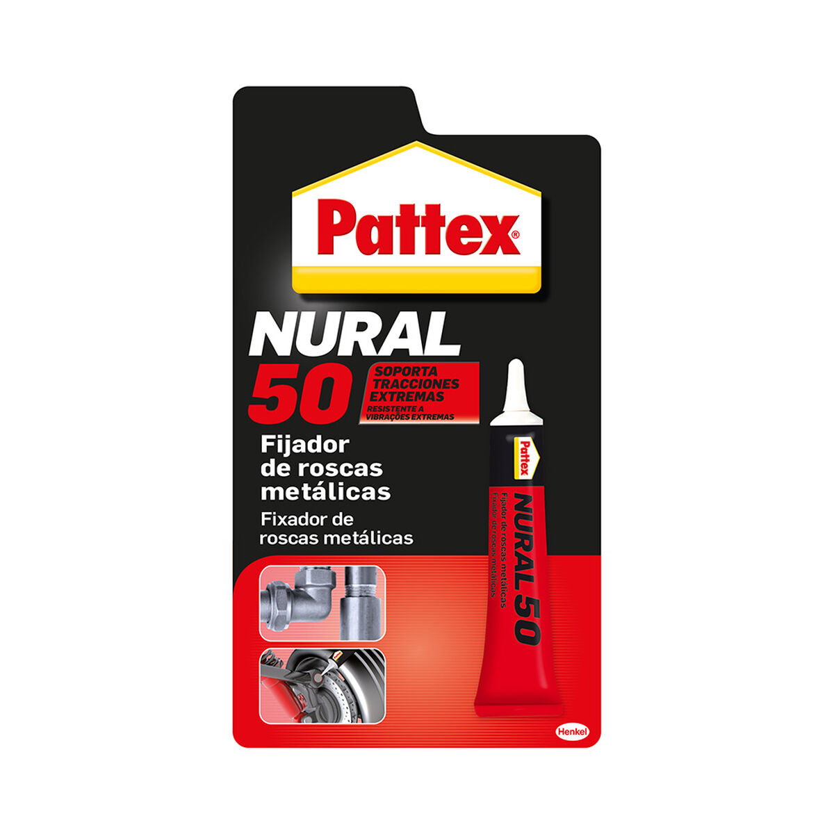 Selador/Adesivo Pattex nural 50 Vermelho 10 ml (1 Unidade)