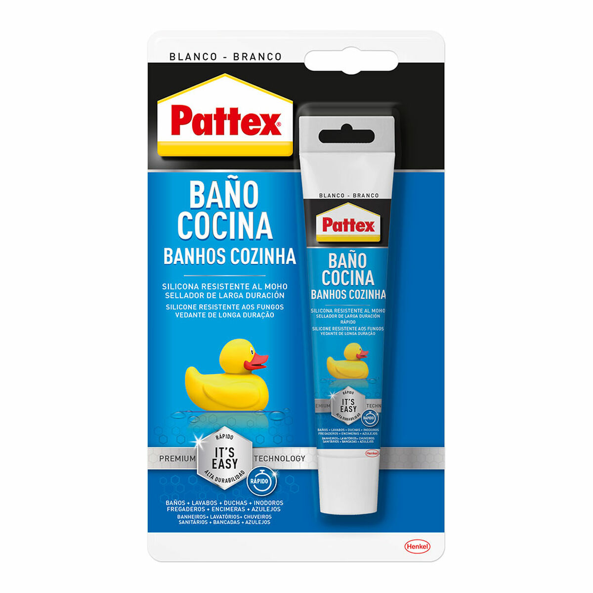 Silicone Pattex Transparente Silicone 50 ml