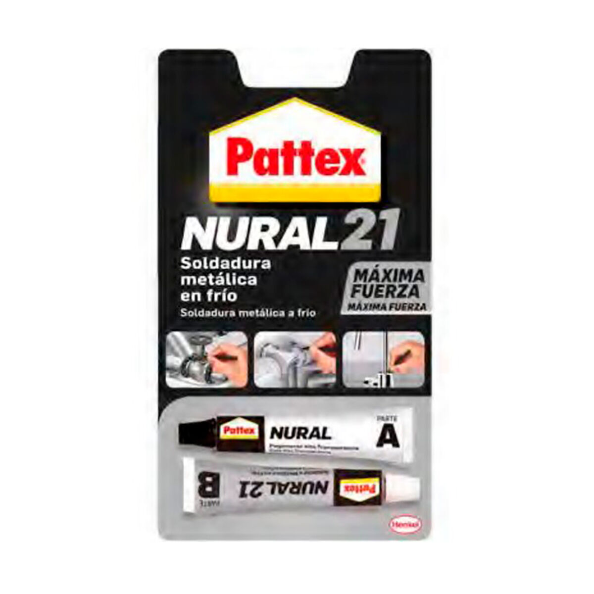 Soldagem a frio Pattex nural 21 22 ml
