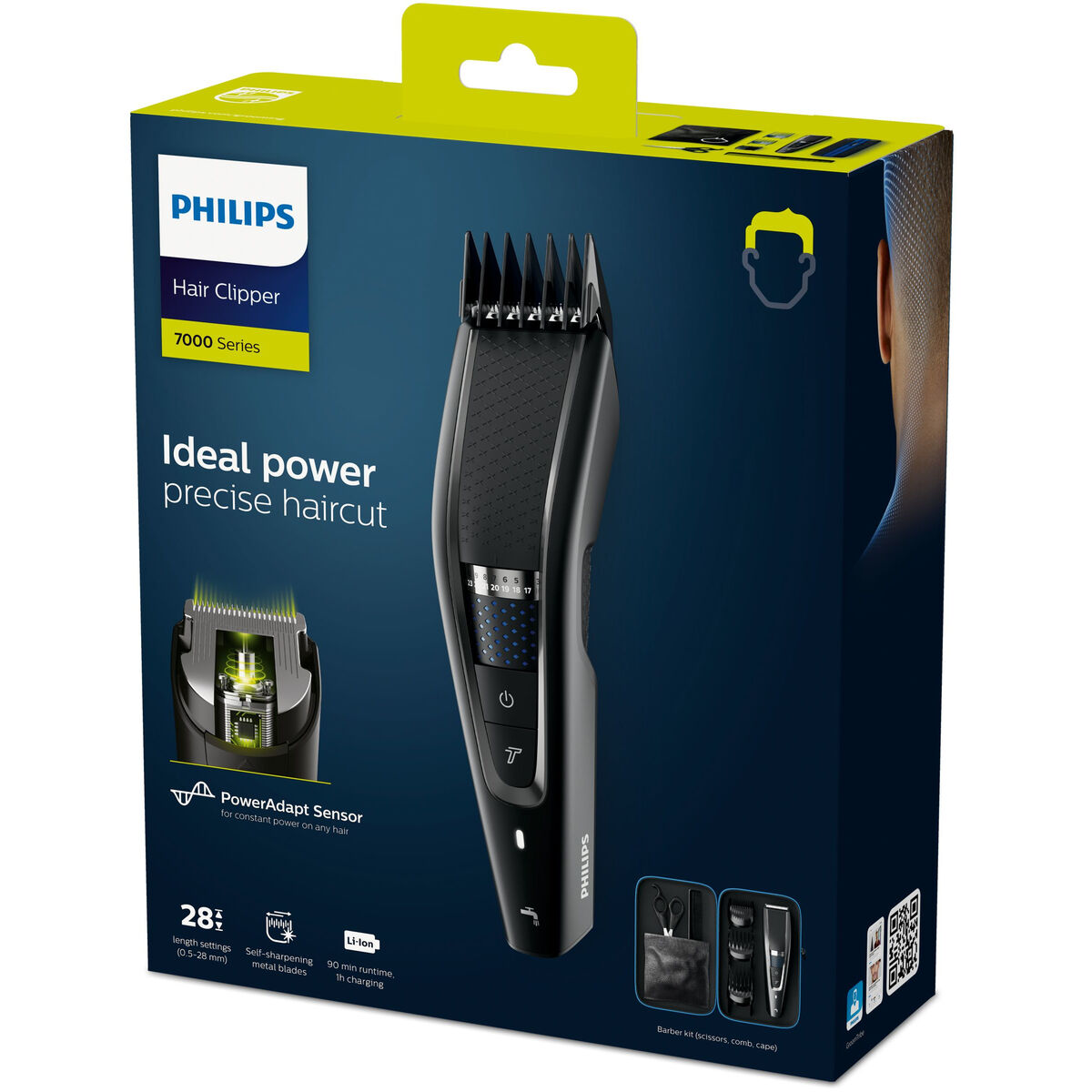 Aparador de Cabelo-Máquina de Barbear Philips Series 7 HC7650/15