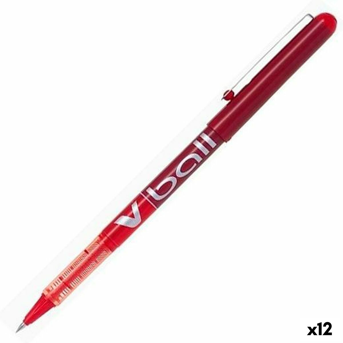 Caneta Roller Pilot V Ball Vermelho 0,5 mm (12 Unidades)