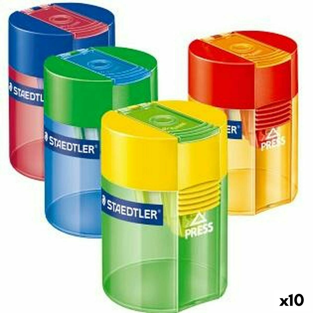 Afia-lápis Staedtler Plástico (10 Unidades)
