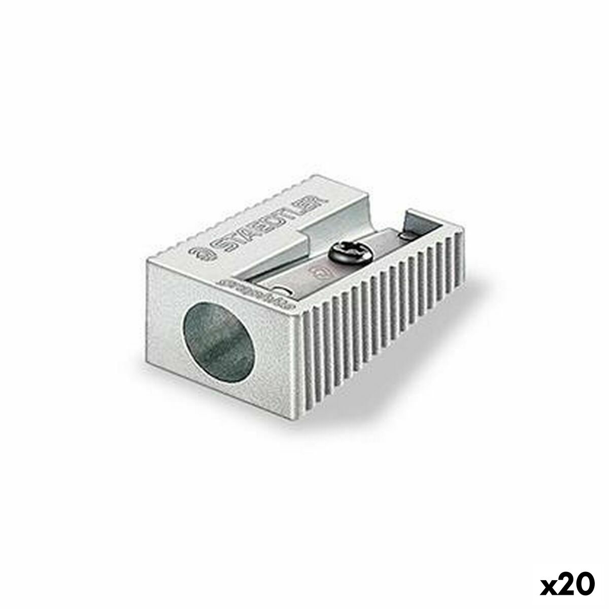 Afia-lápis Staedtler Prateado Metal (20 Unidades)