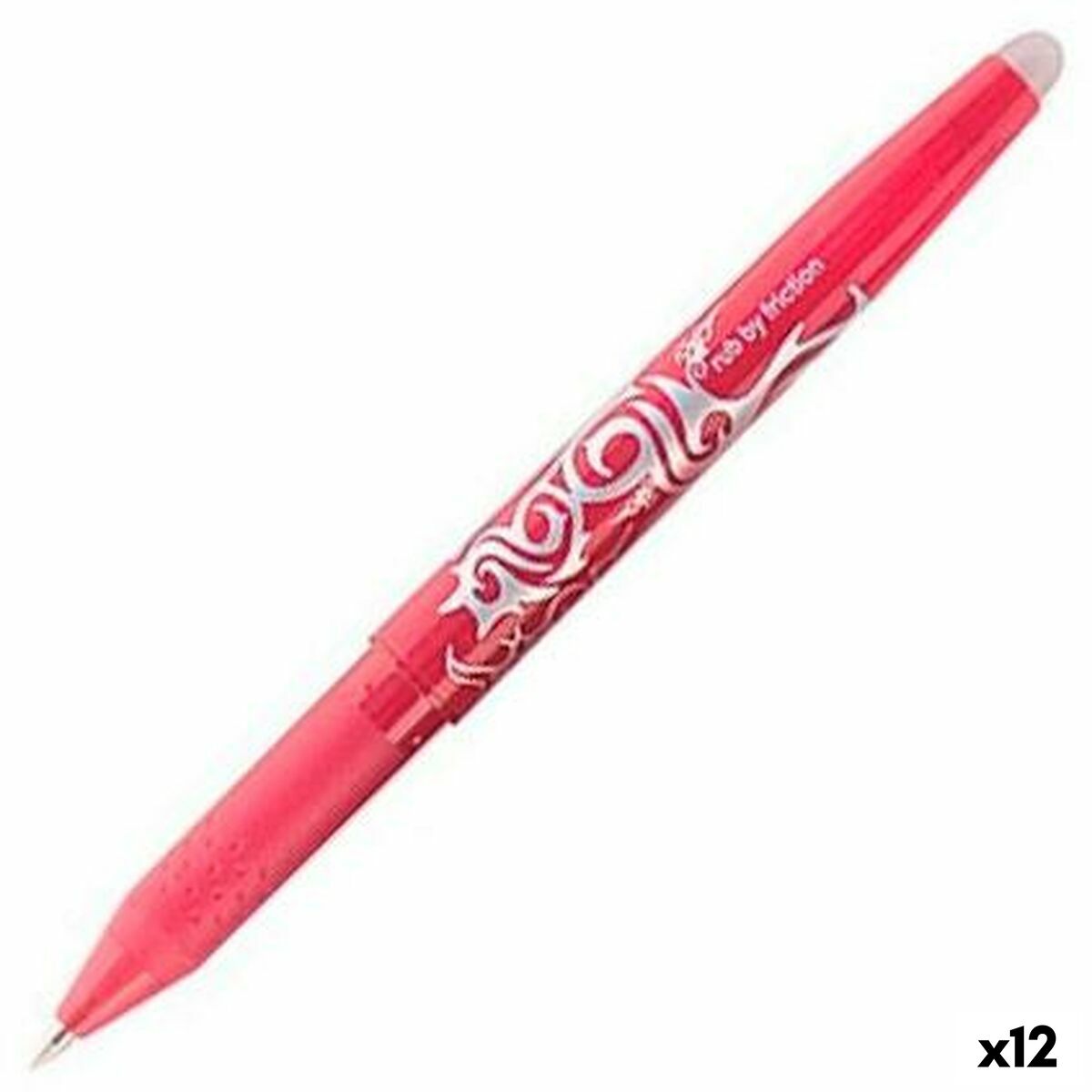 Caneta Pilot Frixion Ball Tinta apagável Vermelho 0,4 mm 12 Unidades