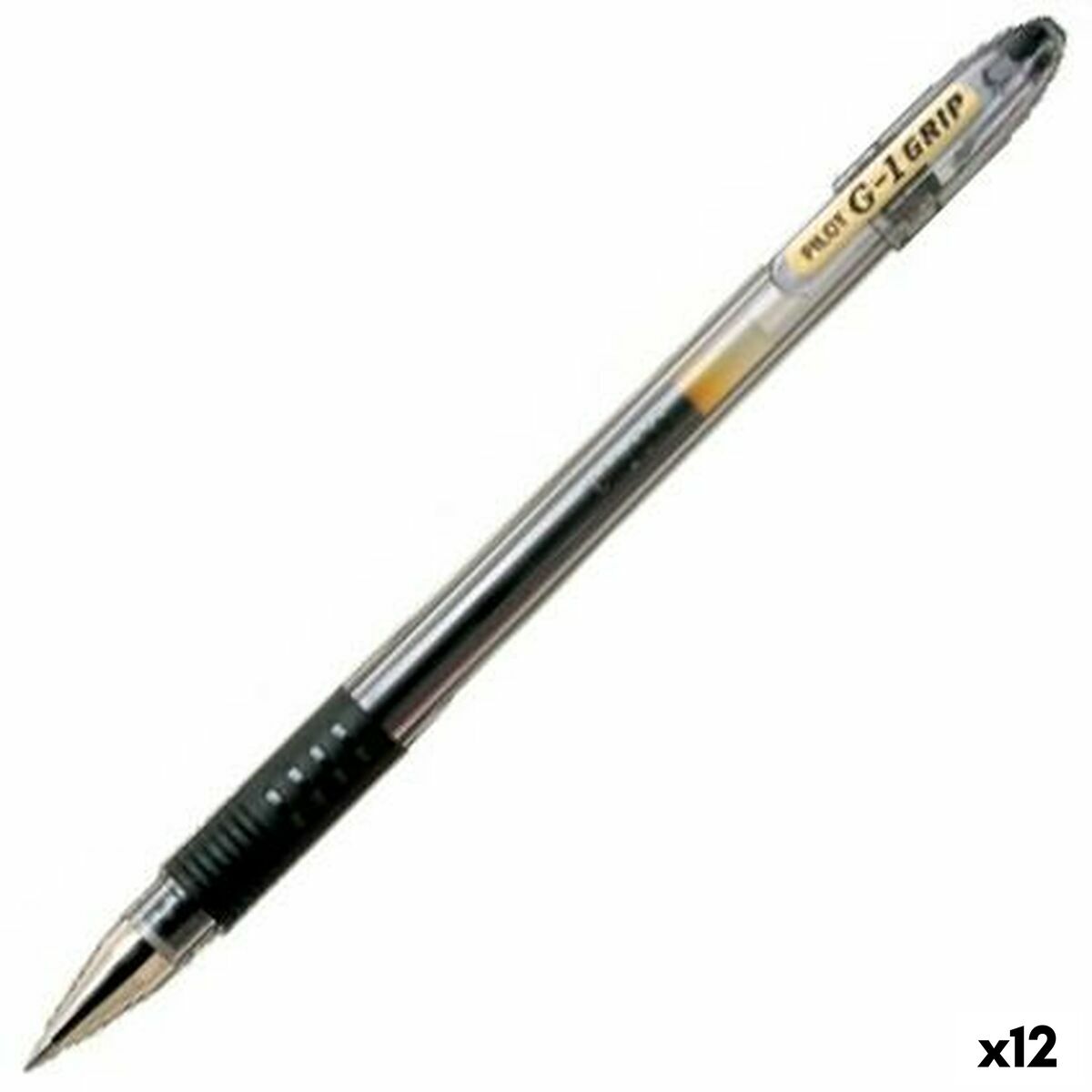 Caneta Roller Pilot G-1 Preto 0,32 mm (12 Unidades)