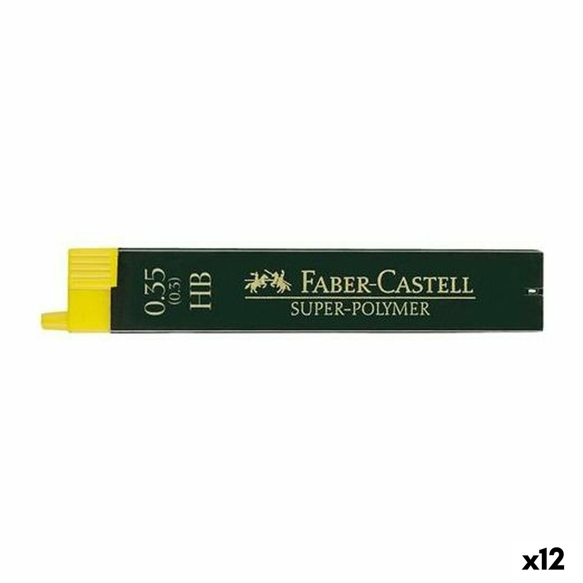 Recarga de mina Faber-Castell Super-Polymer HB 0,3 mm (12 Unidades)