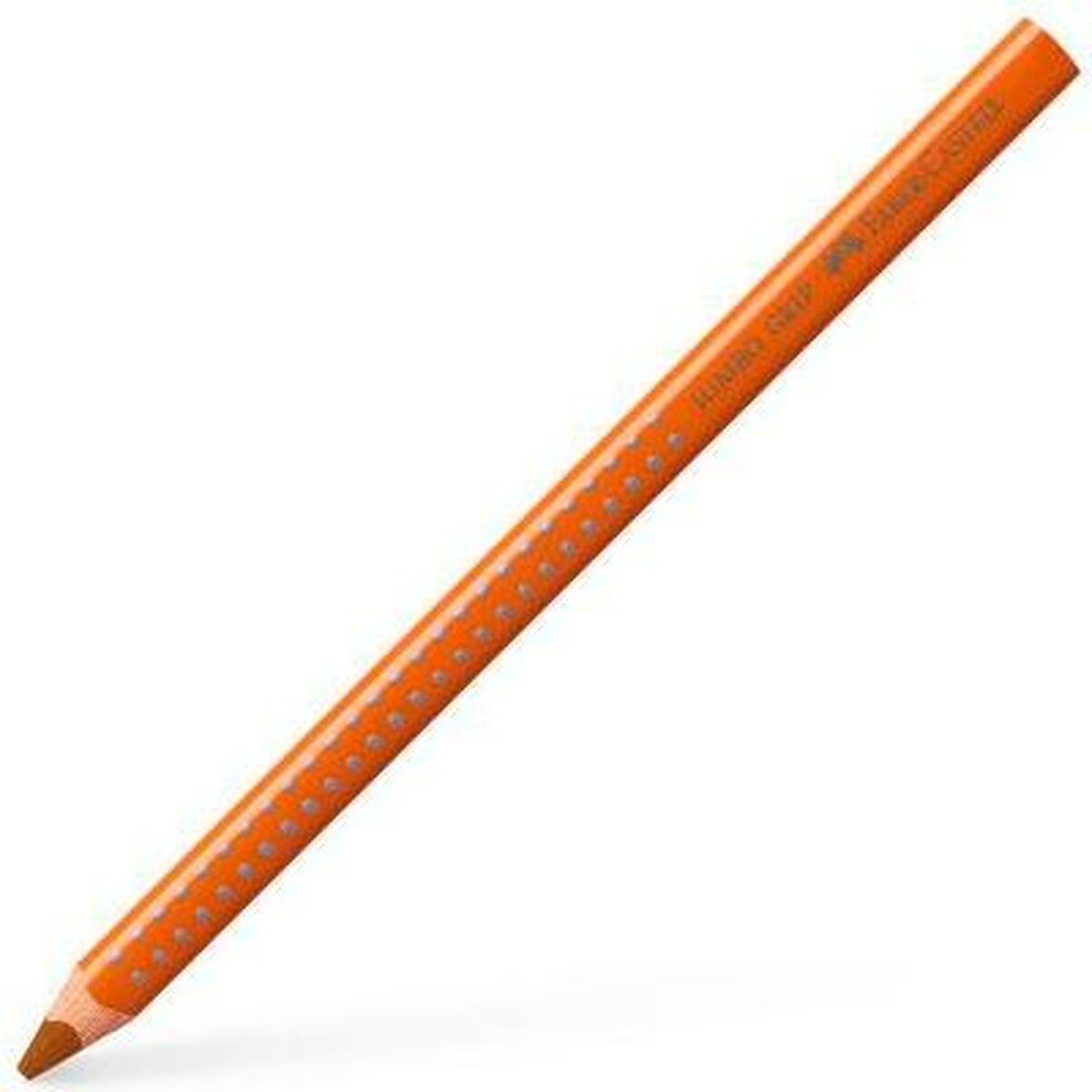Lápis de cores Faber-Castell Jumpo Grip Ocre (12 Unidades)