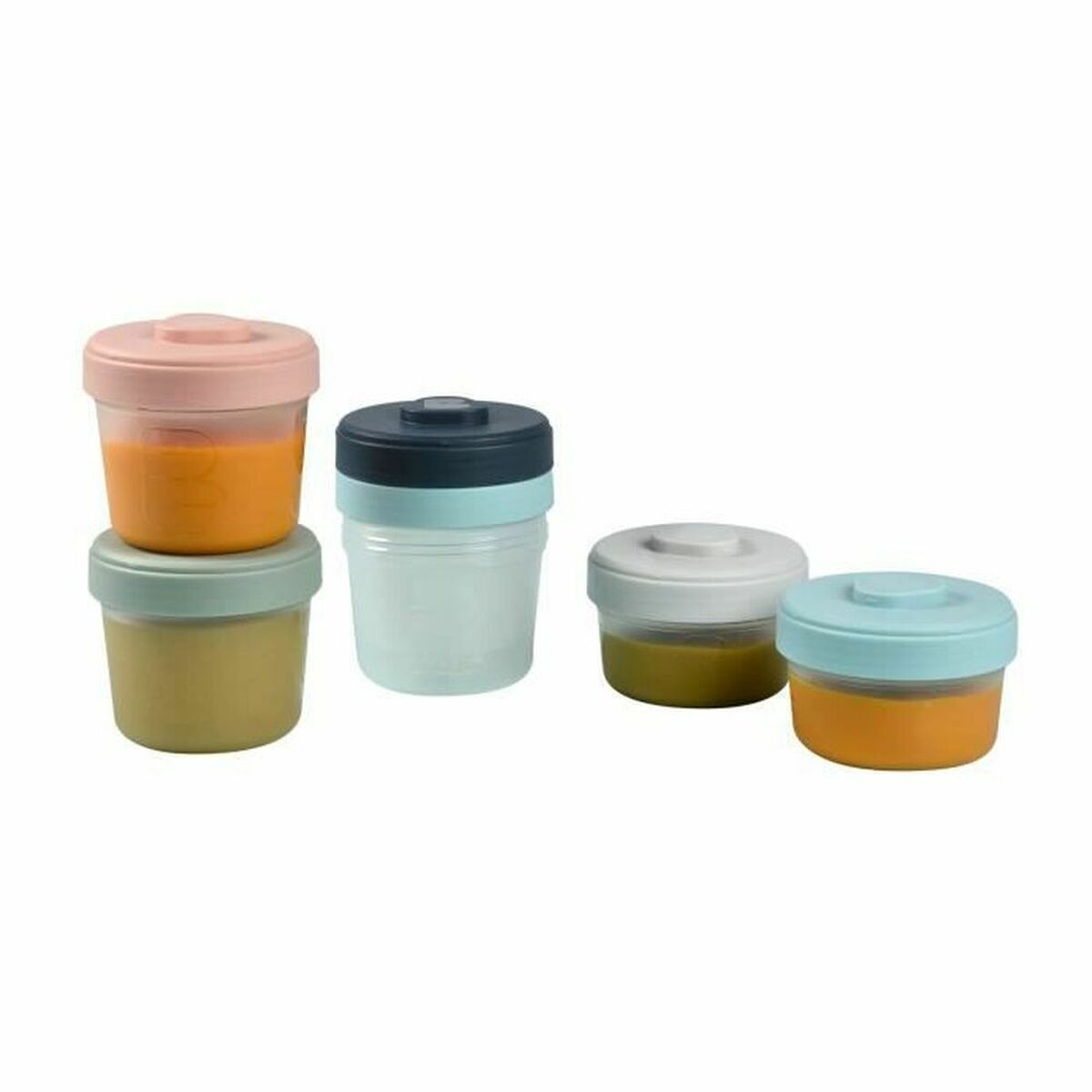 Conjunto de recipientes para comida de bebê Béaba