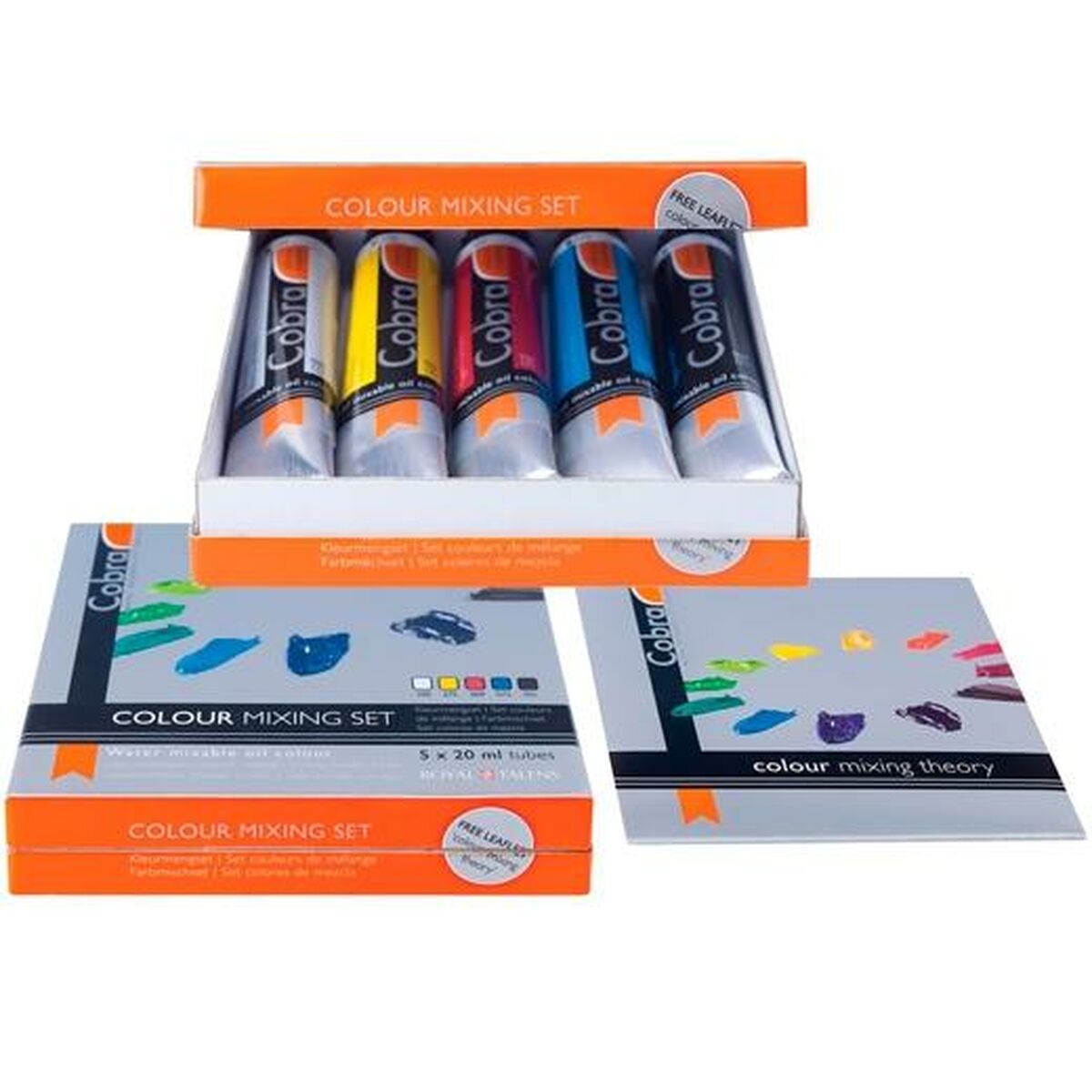 Conjunto de pintura Talens Cobra Tinta de óleo 200 ml