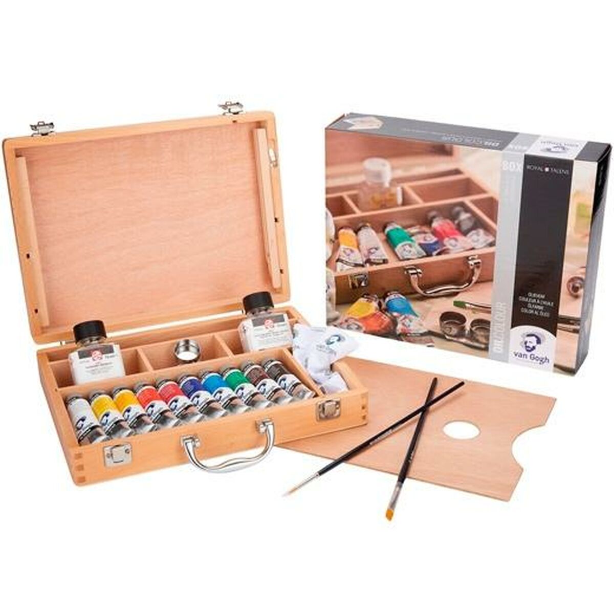 Conjunto de pintura Talens Van Gogh 17 Peças Multicolor