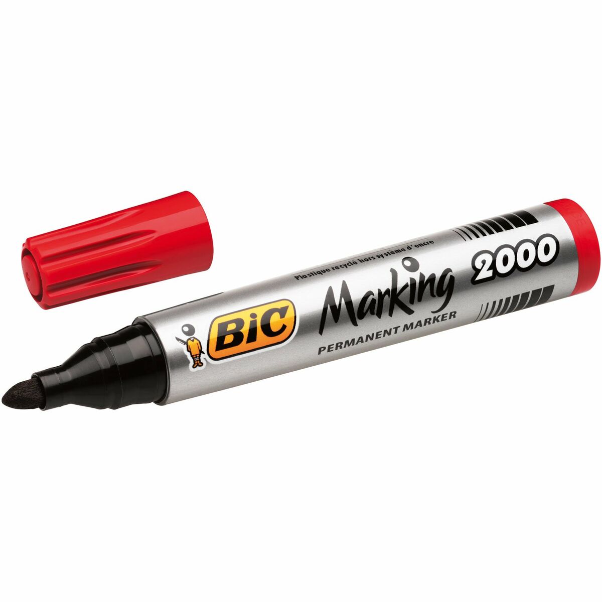 Rotulador permanente Bic Marking 2000 Vermelho 12 Peças