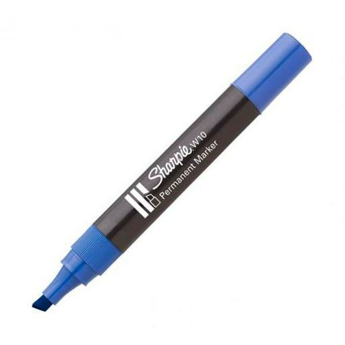 Rotulador permanente Sharpie W10 Azul 12 Peças