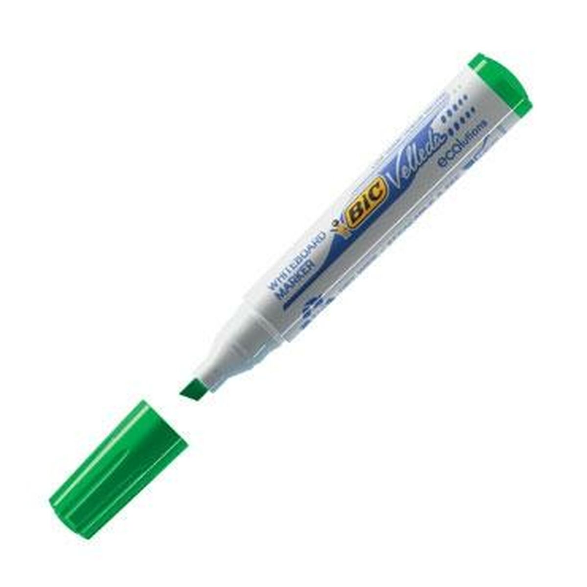 Marcadores de giz líquido Bic Velleda 1751 Verde (12 Peças)