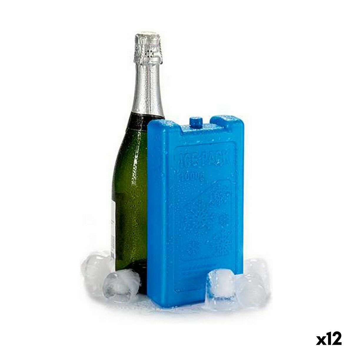 Acumulador de Frio Leknes 1 L 5 x 22 x 11,2 cm 22 x 5 x 11,2 cm 11,2 x 22 x 5 cm (12 Unidades)