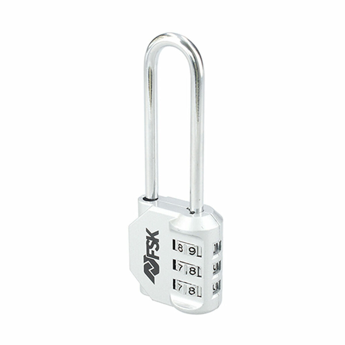 Cadeado com combinação Ferrestock Prateado (53 mm)