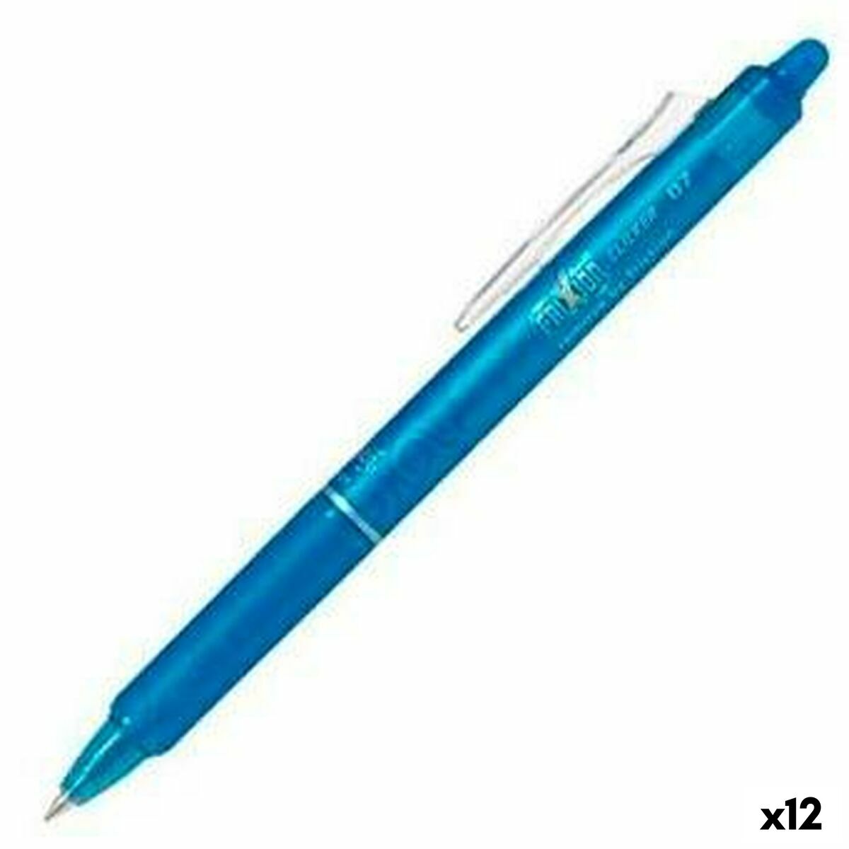 Caneta Pilot Frixion Clicker Tinta apagável Azul 0,4 mm 12 Unidades