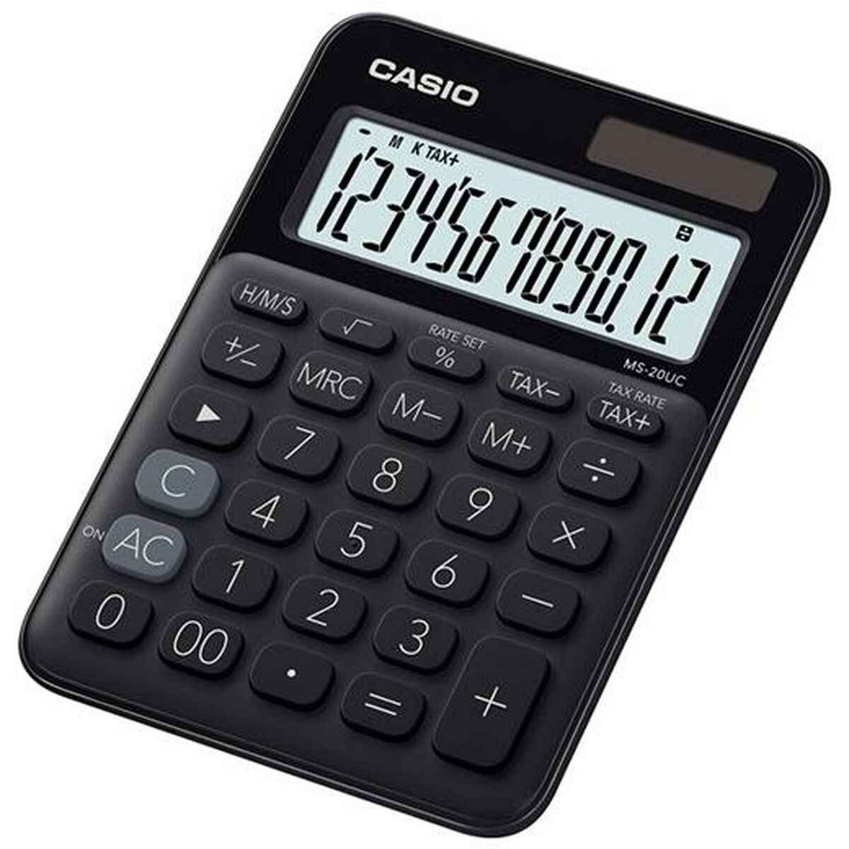 Calculadora Casio MS-20UC Preto (2,3 x 10,5 x 14,95 cm)