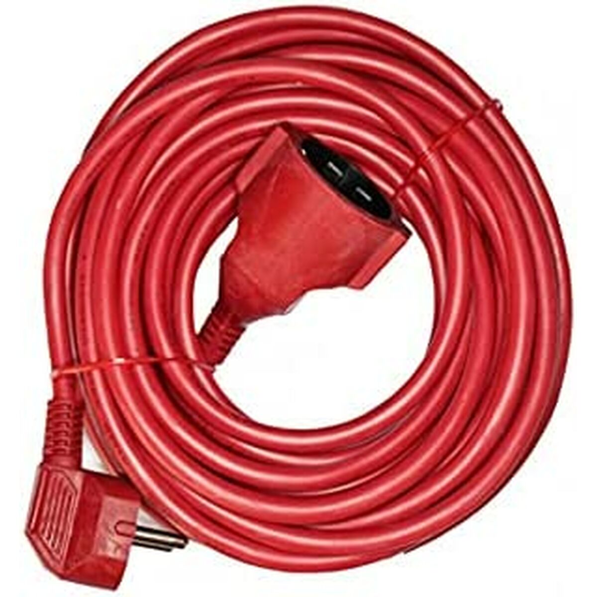 Cabo alongador EDM 23600 Vermelho 10 m Flexível
