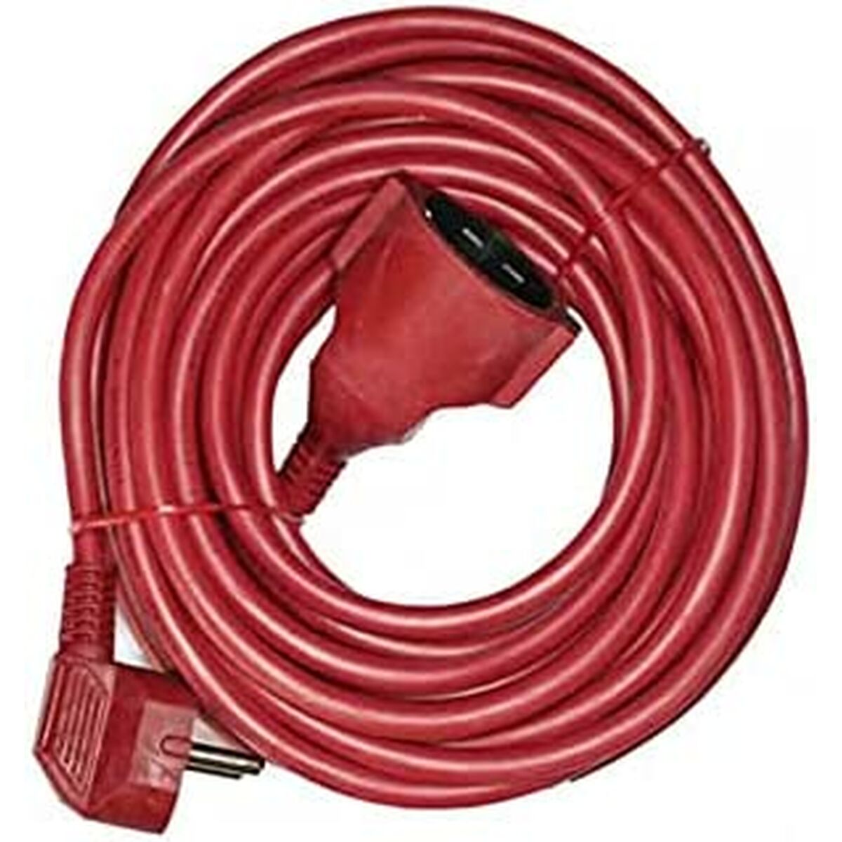 Cabo alongador EDM 23601 Vermelho 15 m Flexível