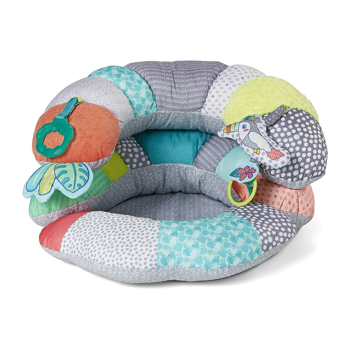 Tapete de jogos Infantino Tummy Time 2 em 1