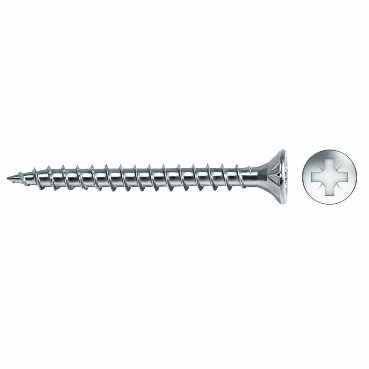 Caixa de parafusos CELO 500 Unidades Zincado (4,5 x 30 mm)