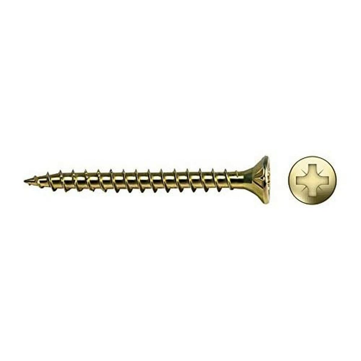 Caixa de parafusos CELO 200 Unidades Zincado (6 x 60 mm)