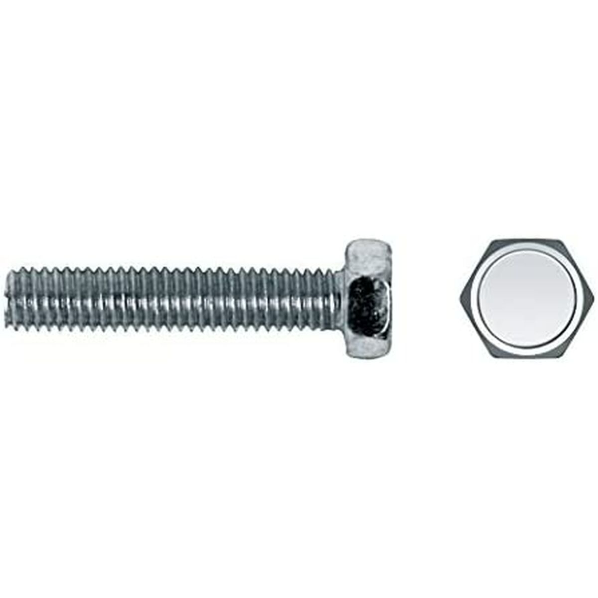 Caixa de parafusos CELO 5 x 15 mm M5 x 15 mm Rosca Métrica 250 Unidades Zincado