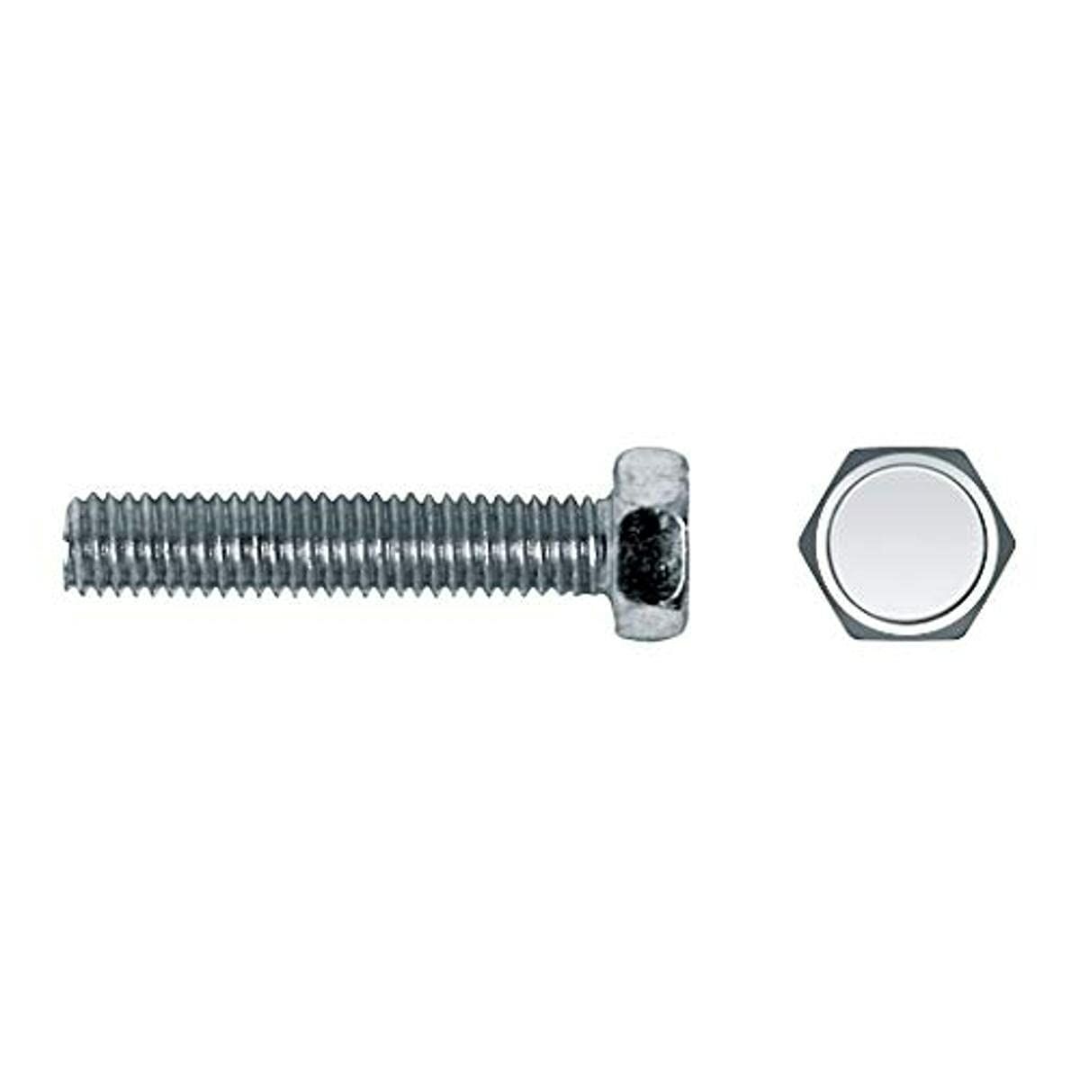 Caixa de parafusos CELO M6 x 25 mm 6 x 25 mm Rosca Métrica 250 Unidades Zincado