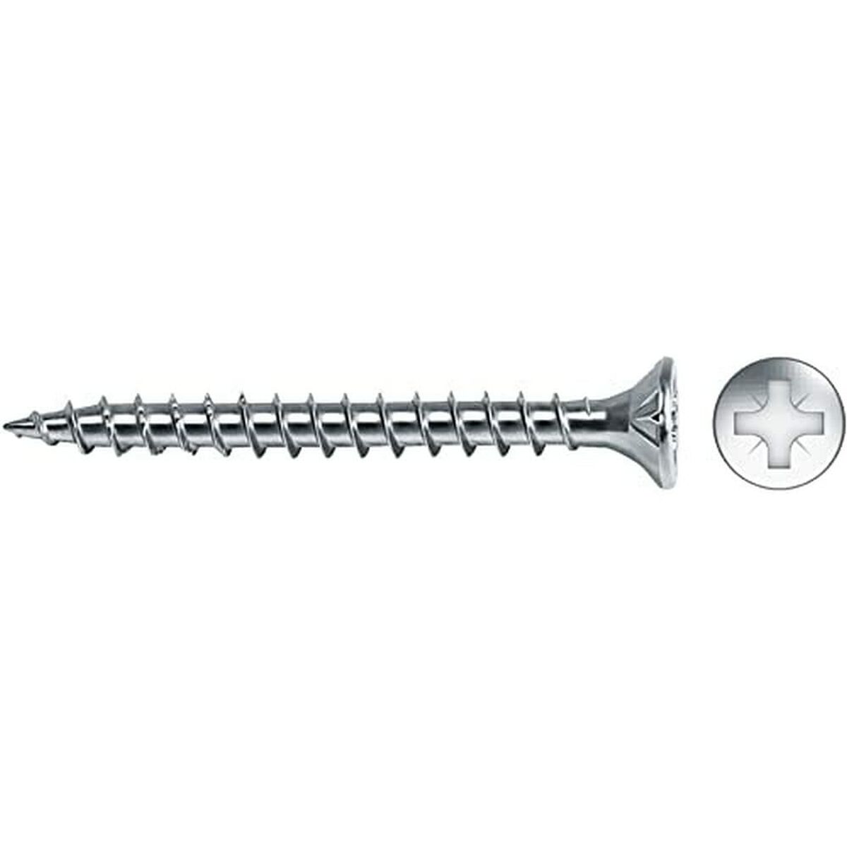 Caixa de parafusos CELO 500 Unidades Zincado (4,5 x 40 mm)