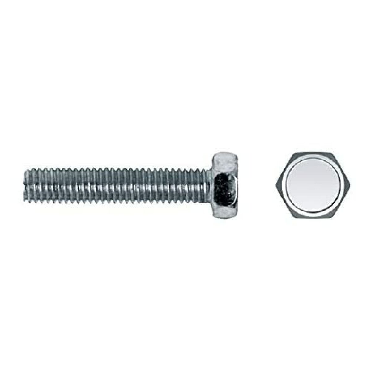 Caixa de parafusos CELO 6 x 30 mm Parafuso para metais 250 Unidades Zincado