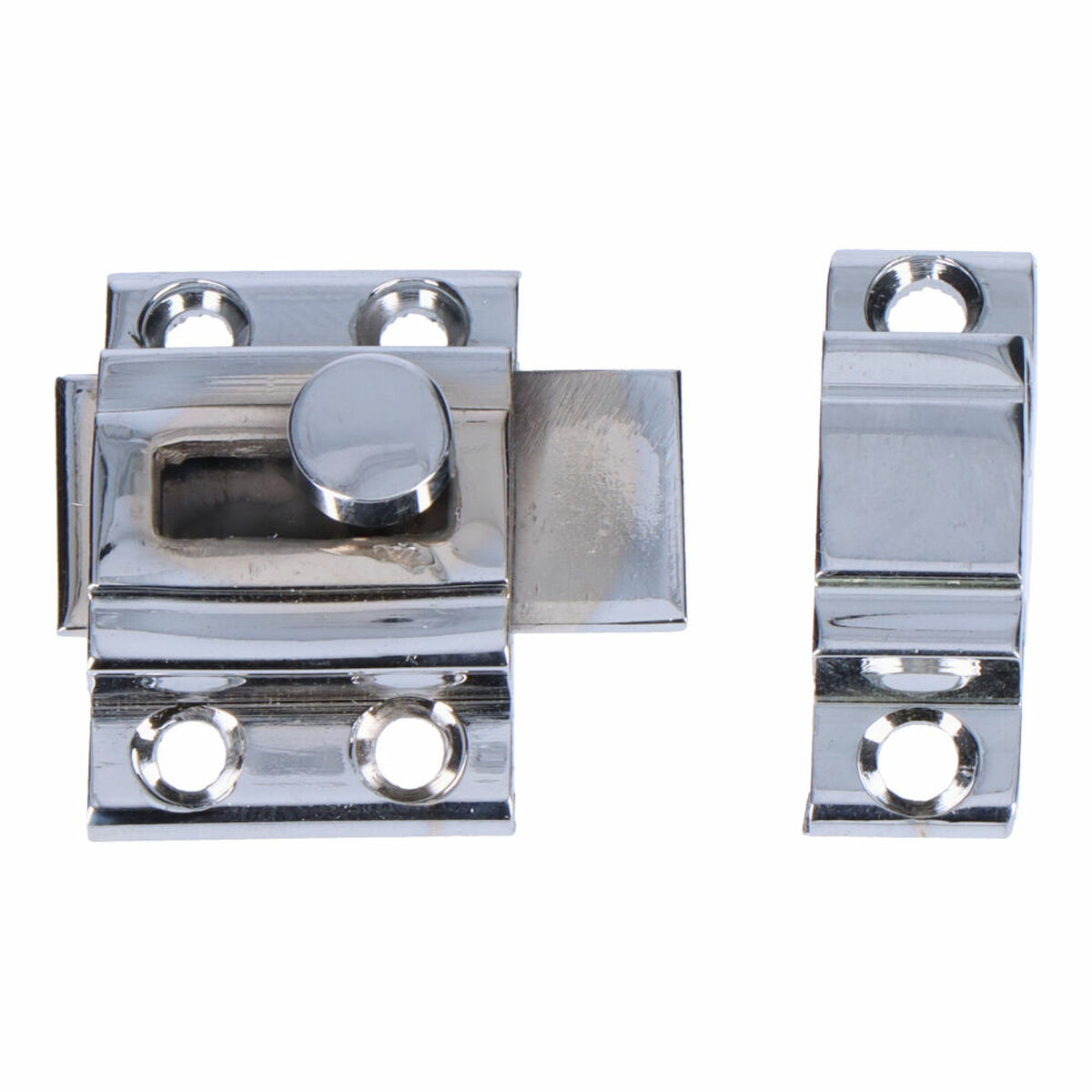 Aldraba para porta EDM 85083 Níquel Aço 20 mm Escorredor