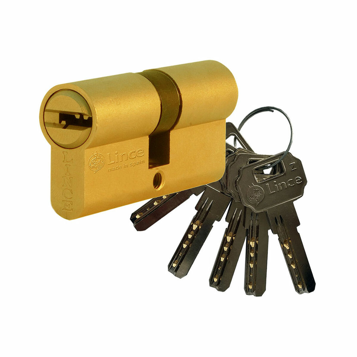 Cilindro Lince C2-9c253232l Latão Aço Leva comprida (64 mm)