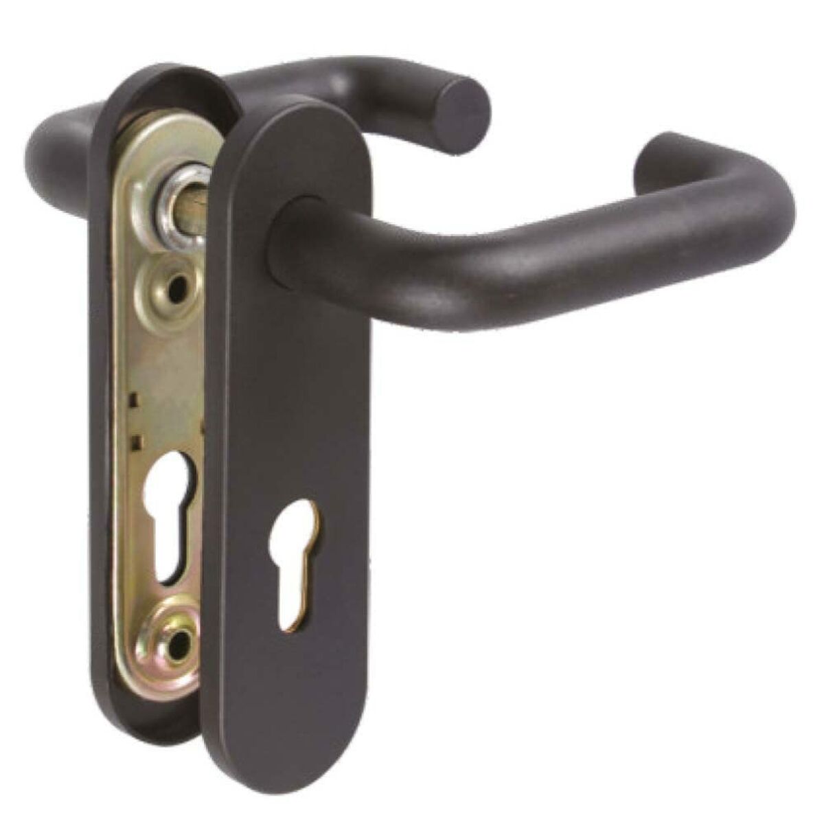 Maçaneta para porta EDM 85195 Preto Nylon 172 x 46,5 mm
