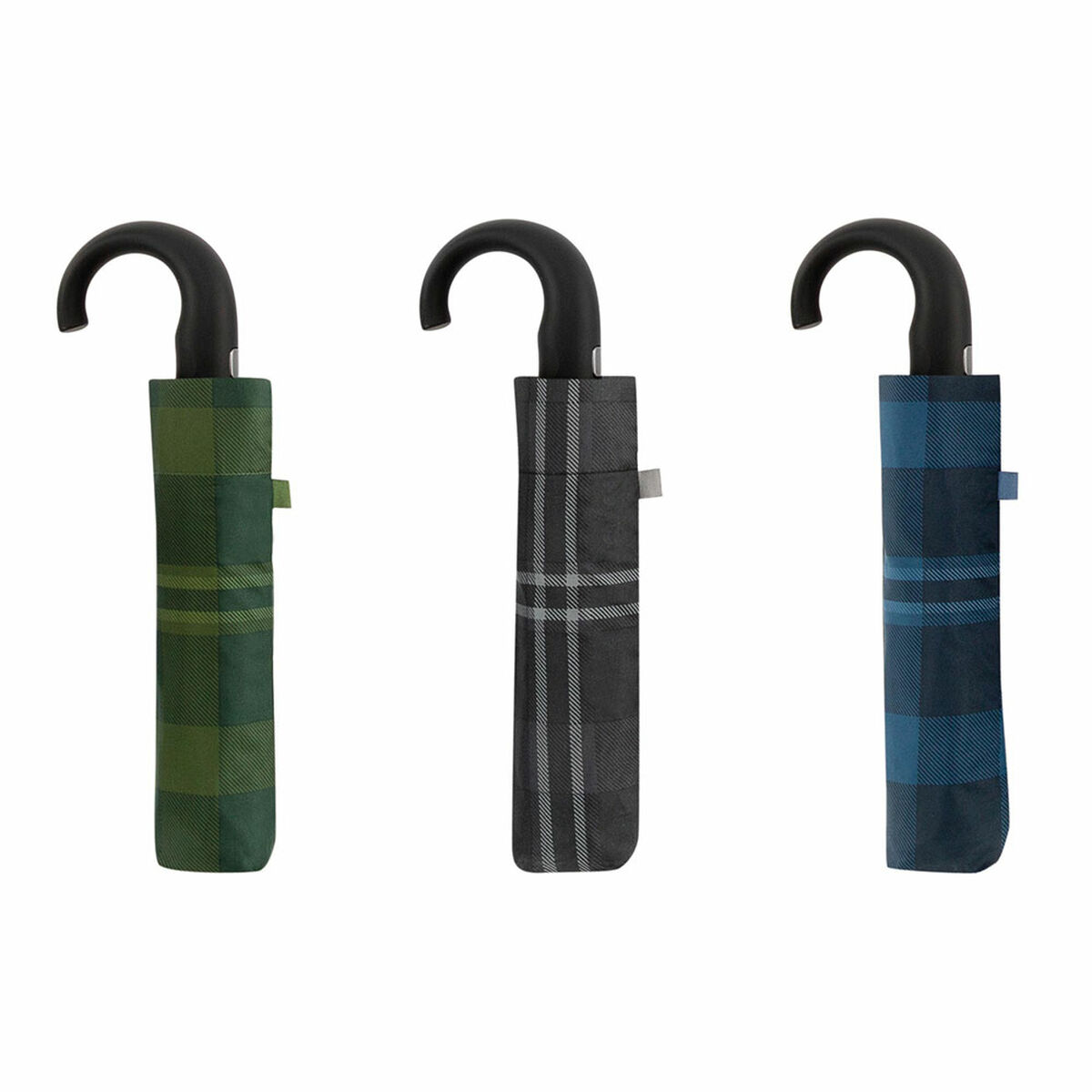 Guarda-chuva Dobrável C-Collection Clima Pongee Automático 8 Varas (Ø 54 cm)