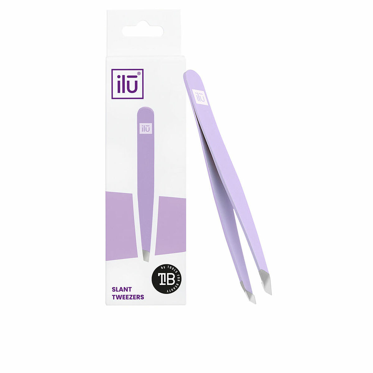 Pinças para Depilar Ilū Slant Roxo (1 Unidade)
