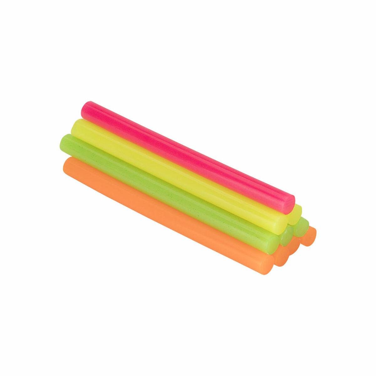 Barras de cola quente Salki 430106 Multicolor Decoração Flúor Ø 8 x 95 mm 105 g (22 Unidades)