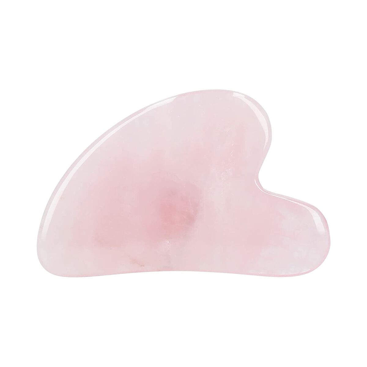 Massajador Ilū Gua Sha Stone Quartzo Rosa Pedra (1 Unidade)