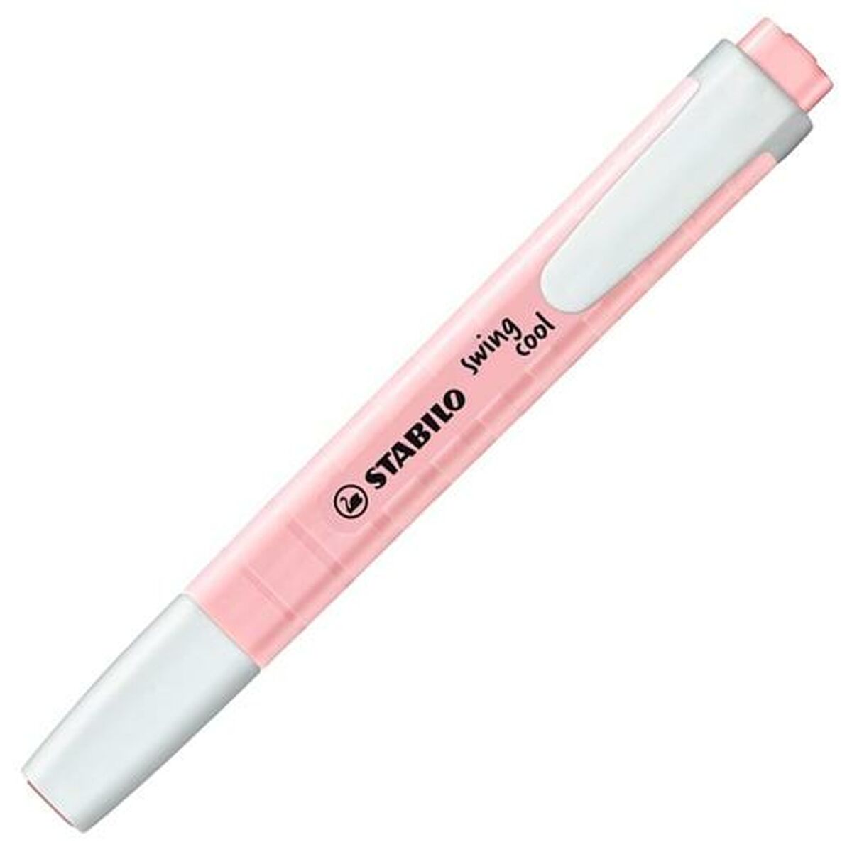Marcador Fluorescente Stabilo Swing Cool Pastel Cor de Rosa 10 Peças (1 Unidade)
