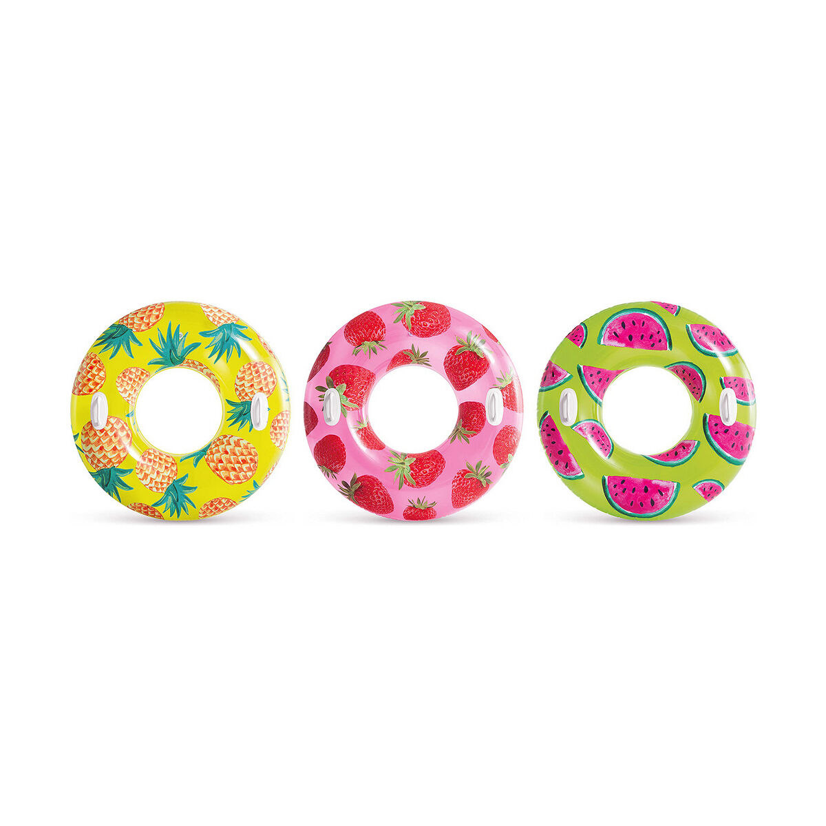 Flutuador Insuflável Intex Frutas PVC Ø 107 cm