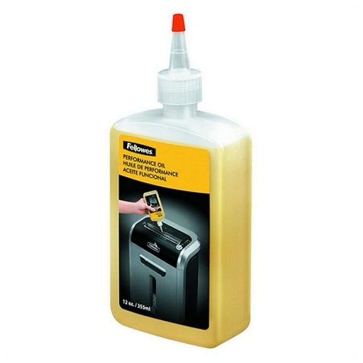 Óleo Lubrificante para Trituradora de Papel Fellowes 35250 (350 ml) Amarelo Âmbar 350 ml