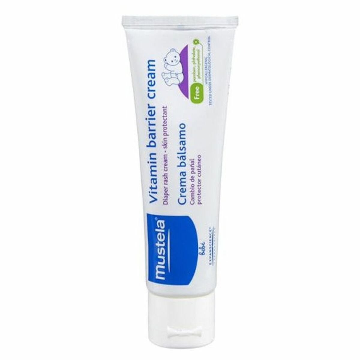 Creme Cuidado Diário da Zona da Fralda Mustela Niño 100 ml Bálsamo 3 em 1
