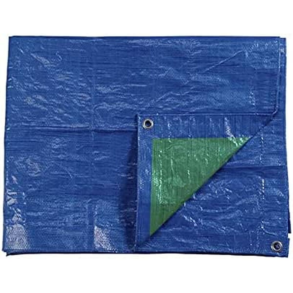 Toldo EDM 74992 Azul Verde Azul/Verde Polietileno 90 g/m² 4 x 5 m Dupla face