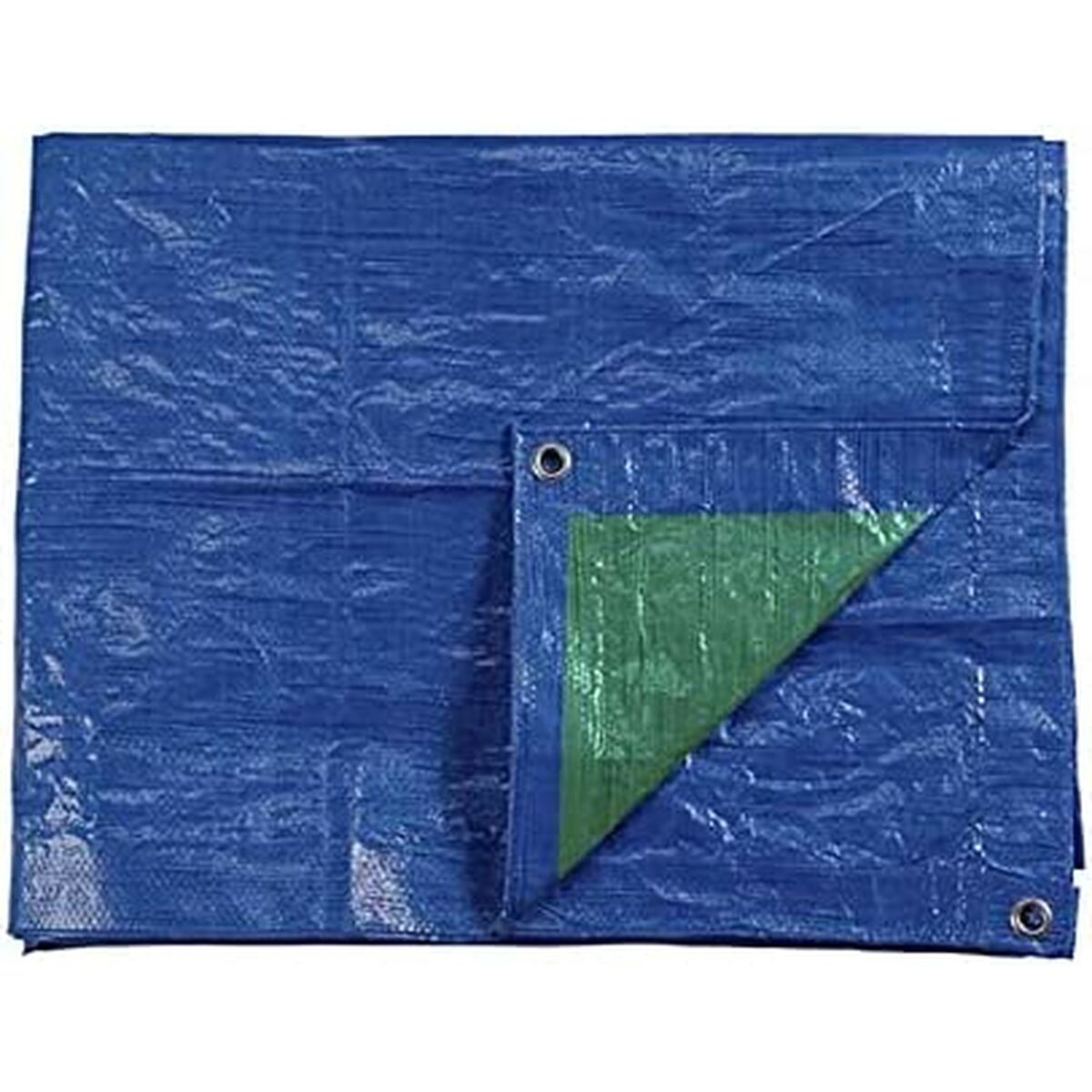 Toldo EDM 74994 Azul Verde Azul/Verde Polietileno 90 g/m² 5 x 8 cm 5 x 8 m Dupla face