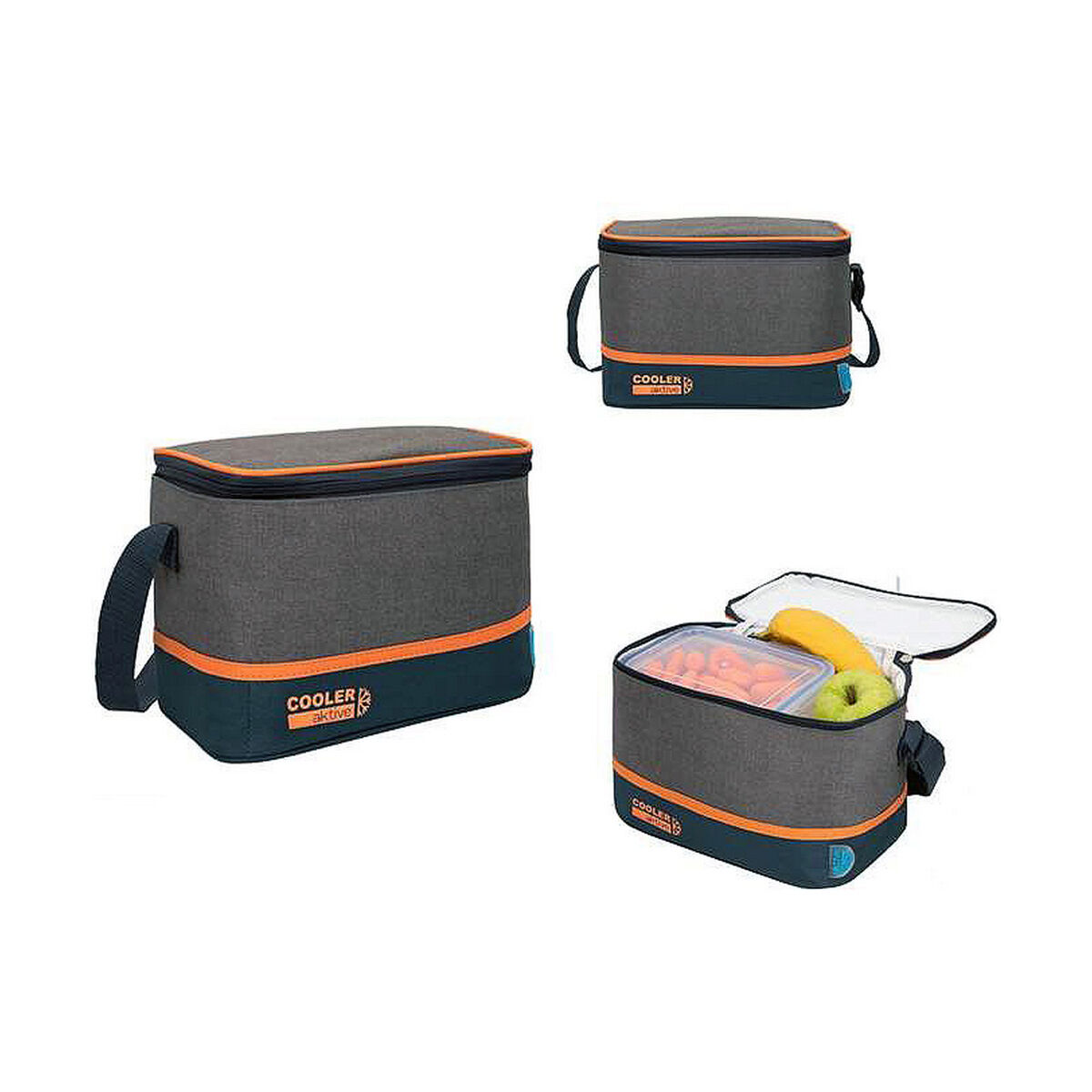 Saco Isotérmico Aktive Igloo Castanho 5 L 24 x 15 x 17 cm Metal Alumínio