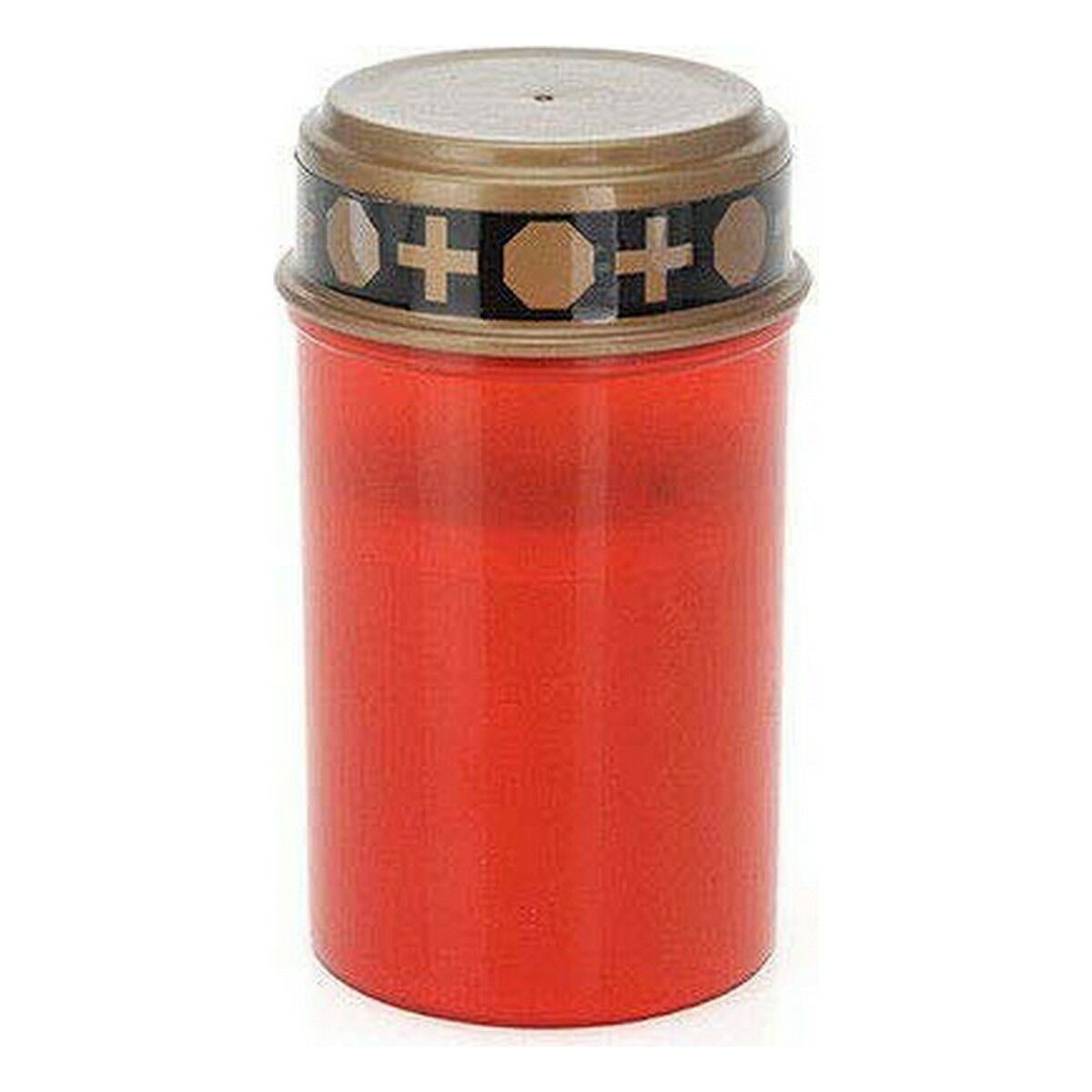 Vela LED Ø 6,5 x 12 cm Vermelho