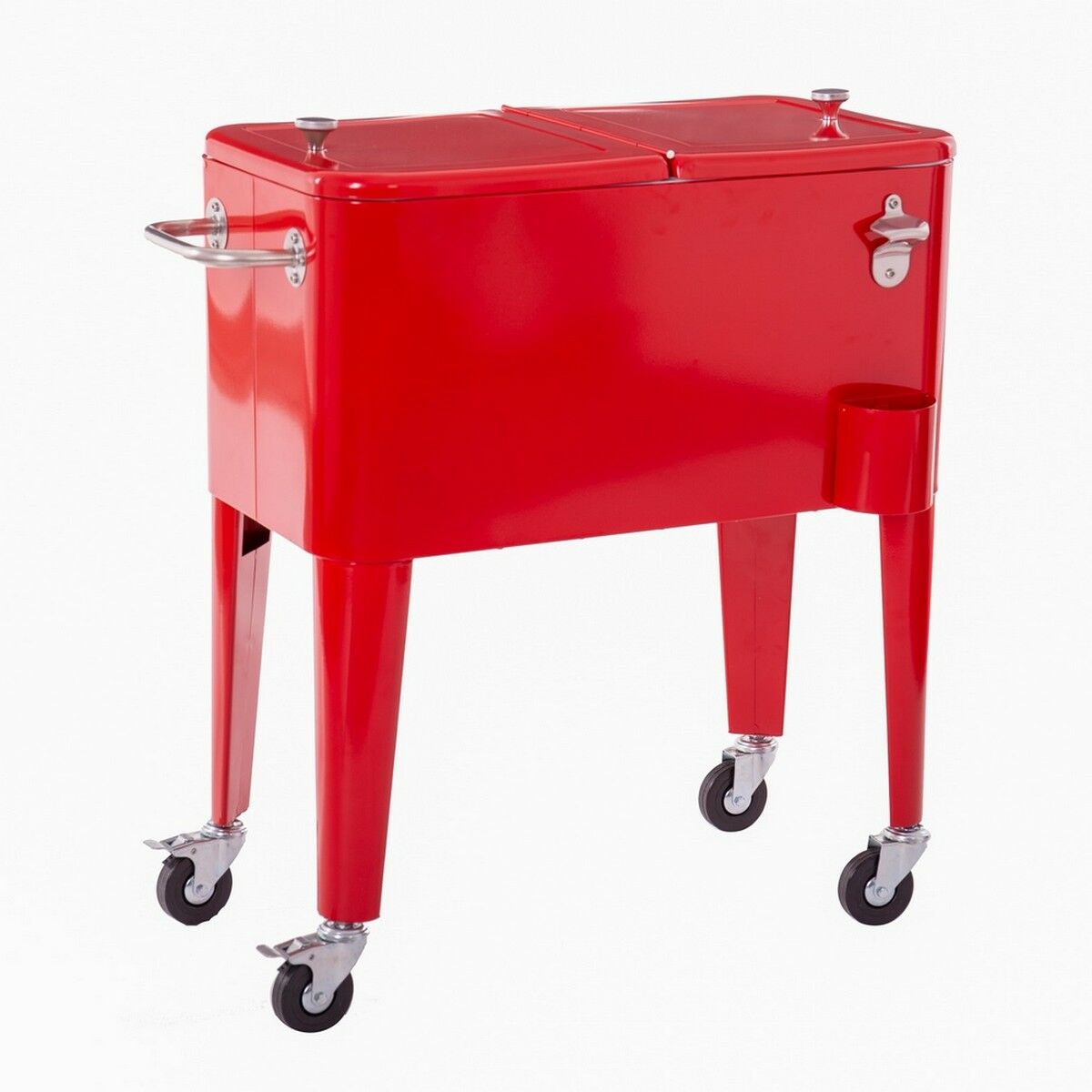 Frigorífico Portátil Fresh Vermelho Metal 74 x 43 x 80 cm
